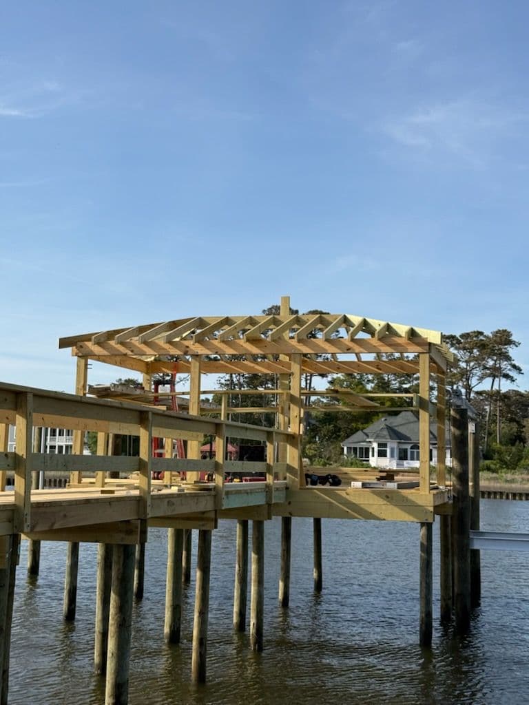 Project Beautiful Oak Island Dock for Ultimate Waterfront Fun image