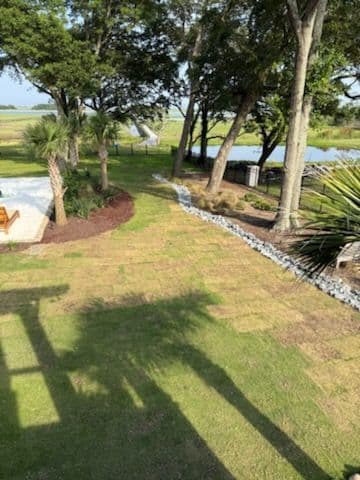 Serene Backyard Retreat with Expert Hardscaping