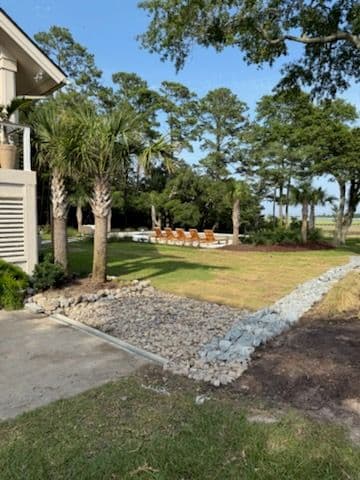 Serene Backyard Retreat with Expert Hardscaping